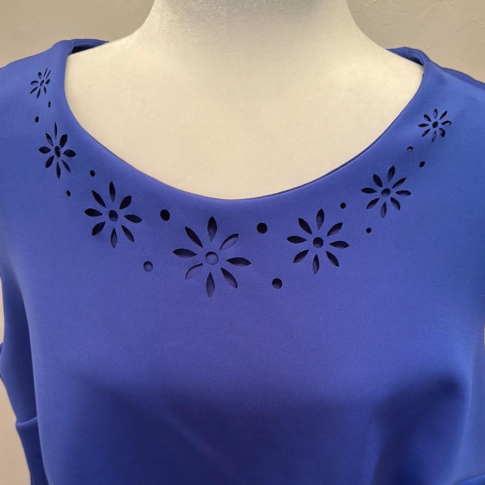 Metaphor Blue Dress Plus Size Size 2X - Picture 3 of 7